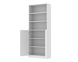 Изображение товара Книжный шкаф Билли 350 white ИКЕА (IKEA) на сайте delmard.ru