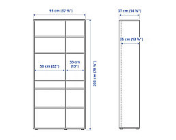 Изображение товара Вихалс 4 white ИКЕА (IKEA) на сайте delmard.ru