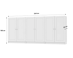 Изображение товара Билли 215 white ИКЕА (IKEA) на сайте delmard.ru