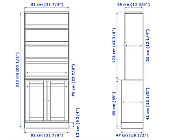 Изображение товара Хавста 213 white ИКЕА (IKEA) на сайте delmard.ru