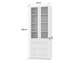 Изображение товара Билли 355 white на сайте delmard.ru