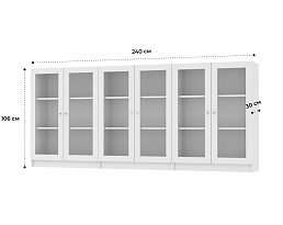 Изображение товара Билли 327 white ИКЕА (IKEA) на сайте delmard.ru