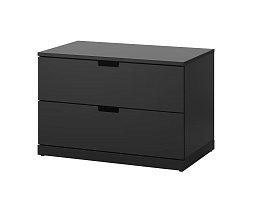 Изображение товара Нордли 43 black ИКЕА (IKEA) на сайте delmard.ru