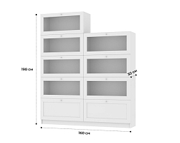 Изображение товара Билли 426 white ИКЕА (IKEA) на сайте delmard.ru