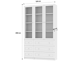 Изображение товара Билли 325 white ИКЕА (IKEA) на сайте delmard.ru