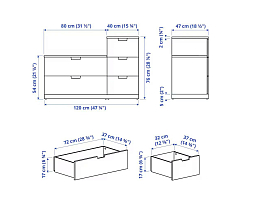 Изображение товара Нордли 14 black ИКЕА (IKEA) на сайте delmard.ru