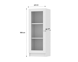 Изображение товара Билли 418 white ИКЕА (IKEA) на сайте delmard.ru