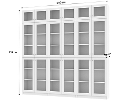 Изображение товара Билли 377 white ИКЕА (IKEA) на сайте delmard.ru